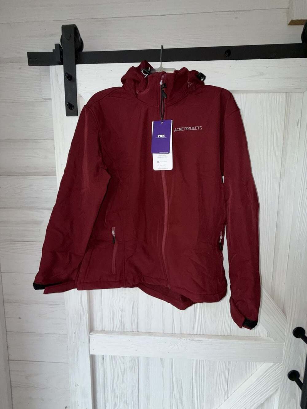 Acme Projects Hooded Softshell Jacket Size 44